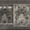 Square Rugs With Fringed Edges Neutral Gray Beige Textured Design On Wooden Floor