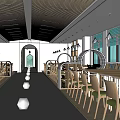 Nordic Library 3d model