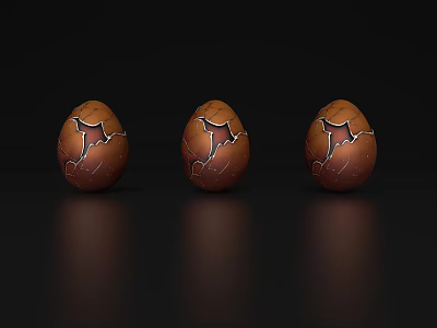 egg shell egg egg egg shell egg yolk egg white broken egg shell 3d model
