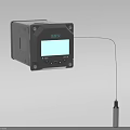 Industrial Equipment Direct Reading Instrument With Digital Display Screen And Connected Probe