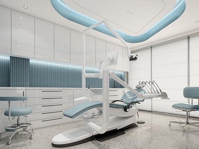 Modern Stomatological Hospital Stomatological Hospital Clinic 3d model