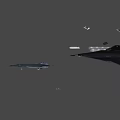 Gray Fighter Jet With Sleek Aerodynamic Design And Advanced Stealth Technology Features 3d model