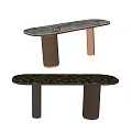 Modern dining table 3d model