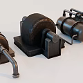Industrial Equipment Mechanical Metal Components and Parts for Machinery Applications