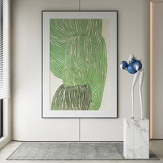 decorative painting 3d model