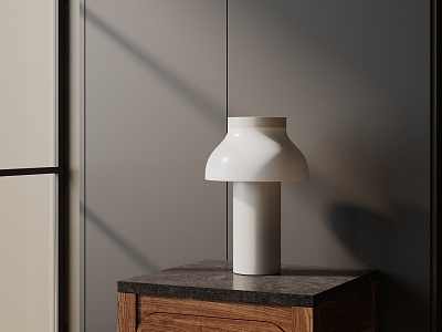 Modern table lamp 3d model