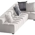 Corner sofa Multiplayer sofa 3d model