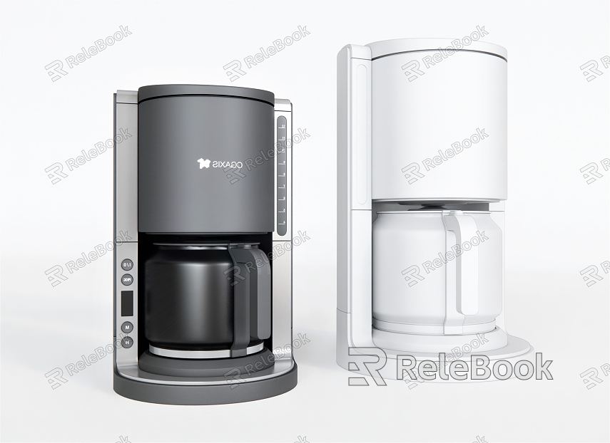 Coffee pot Modern coffee machine model