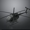 3D Model Helicopter Designed for Space Exploration Missions and Aeronautics