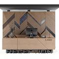 Reception Desk Front Desk Information Desk 3d model