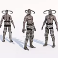 Virtual Character Game Character Ancient Warrior 3d model