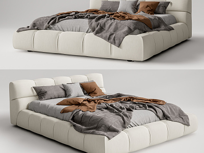 Modern Double Bed model