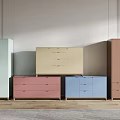 Modern Entryway Cabinet And Side Cabinet In Various Colors With Drawers And Storage Design