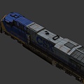 diesel locomotive 3d model