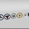 Industrial Equipment Wheels Featuring Various Designs And Multiple Colors For Machinery Applications