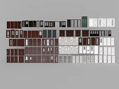 Various Styles And Colors Of Switch Panels For Modern Home Interior 3d model Various Styles And Colors Of Switch Panels For Modern Home Interior 3d model