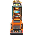 Colorful Ninja Turtles Arcade Game Machine With Bright Screen For Home Entertainment