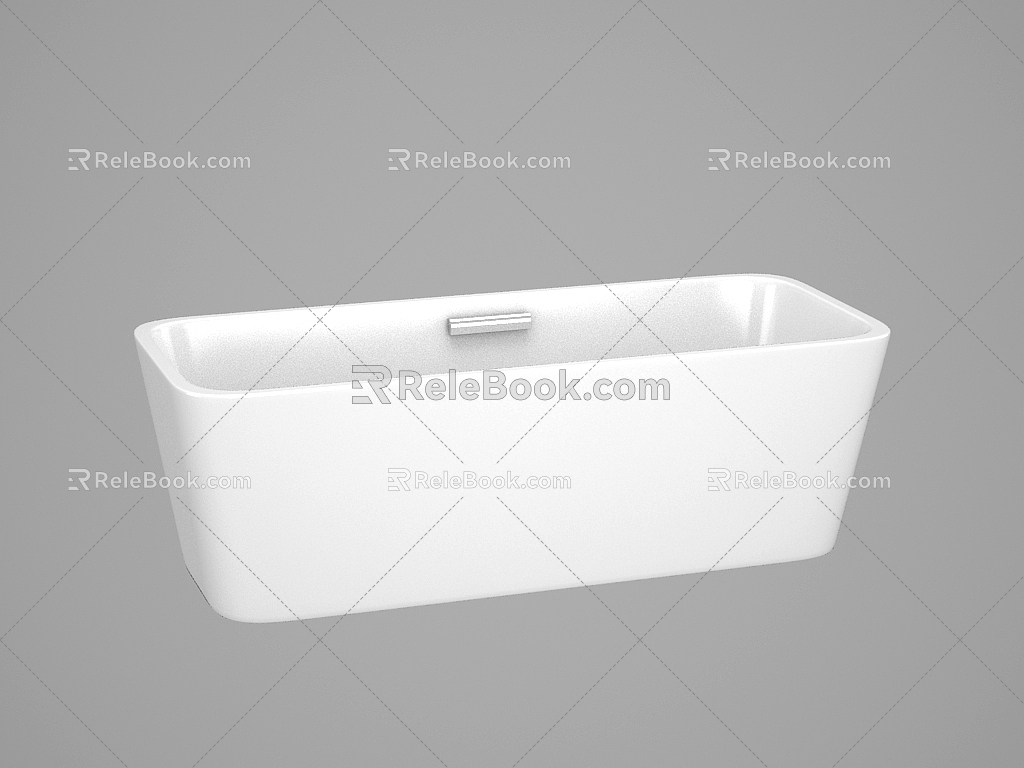 Modern Bathtub 3d model