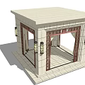 Jane Ou Pavilion 3d model