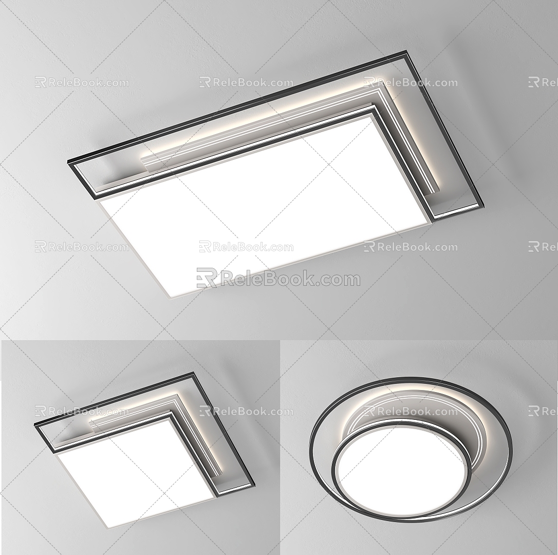 Modern ceiling lamp Simple ceiling lamp model