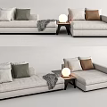 Modern Multiplayer Sofa 3d model