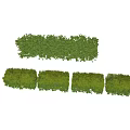 Well Trimmed Bushes in Neat Blocks and Naturally Grown Long Shaped Garden Shrubs