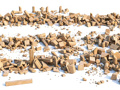 Modern Stone 3d model