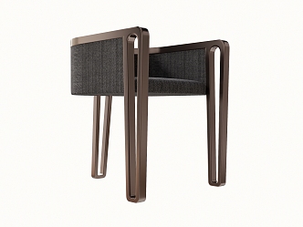 Modern Single Chair Simple Single Chair 3d model