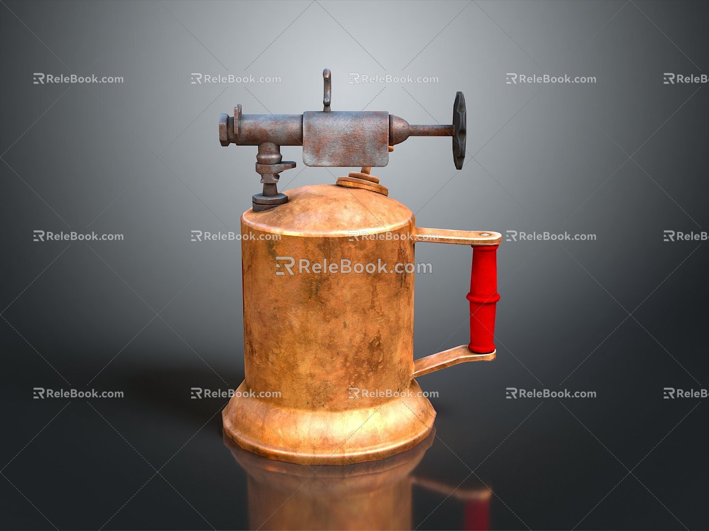 blowtorch fire lamp gasoline blowtorch kerosene blowtorch blowpipe modern weapon hot weapon hot weapon gun model