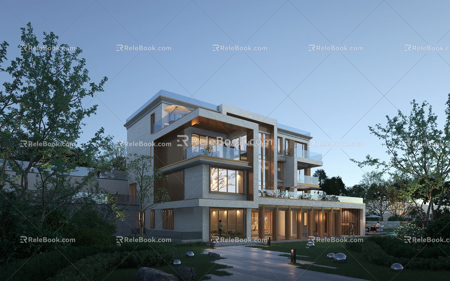 Modern Villa Villa 3d model