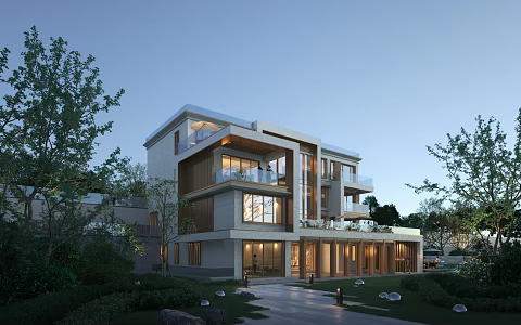 Modern Villa Villa 3d model