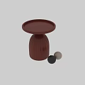 Elegant Cream Beige Ribbed Pedestal Dining Table With Smooth Round Tabletop For Minimalist Home Interiors
