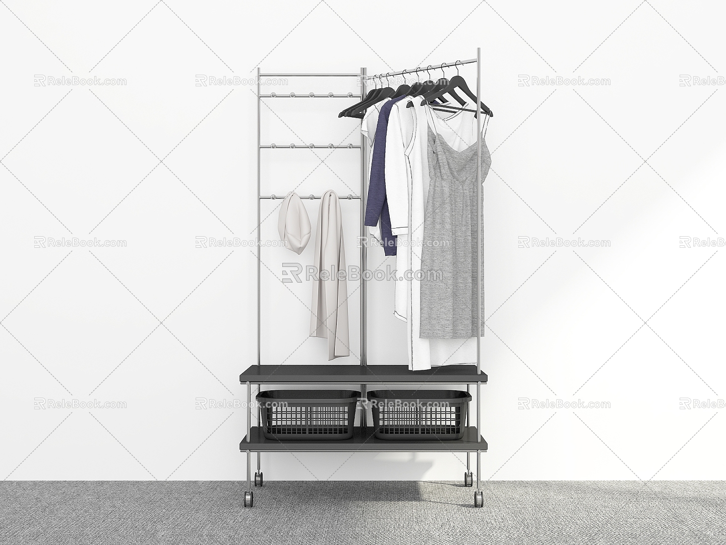 Modern Hangers Floor Hangers Mobile Hangers Coat Racks Hangers Hangers 3d model