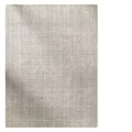 Gray Square Area Rug With Grid Pattern Woven Texture For Home Decor