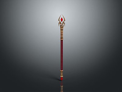 Scepter Ancient Scepter Cane Ancient Scepter Magic Scepter Metal Scepter Classical Scepter Magic Scepter 3d model