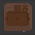 modern printer cnc printer large printer 3d model