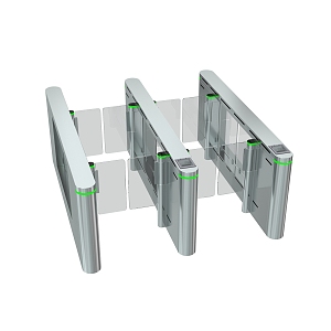 Security gate AB gate 3d model