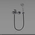 Chrome Plated Handheld Shower Head Hardware Tool With Modern Design And Durable Structure