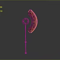 Weapon Cartoon Weapon Animation Weapon Styled Weapon Fantasy Style Weapon Fantasy Weapon 3d model