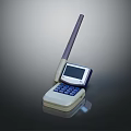 Professional Handheld Commercial Equipment with Long Antenna Small Display Screen and Keypad