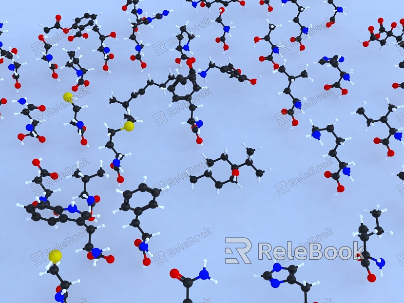 Molecular Formula Chemical Formula Molecular Structure Chemical Structure Structural Structure Atomic Microscopic Ornaments model