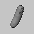 Weapons cucumber pickles 3d model