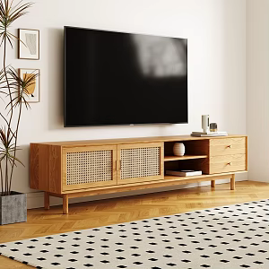 Nordic TV Cabinet 3d model