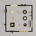 Modern Decorative Downlights And Spotlights With Various Designs For Ceiling Lighting Fixtures