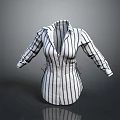 Modern Wardrobe With Clothing Storage And Shirt Organization Features Design