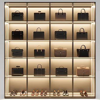 Modern Bag Men's Handbag 3d model