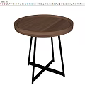 Middle ancient side a few round side a few round side a few mobile side a few bedside side a few 3d model