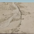 Natural Desert Landscape With Rolling Sand Dunes And Scenic Terrain Features