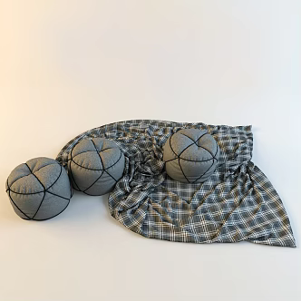 Sofa stool 3d model