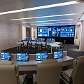 Monitoring room Monitoring center Command center 3d model
